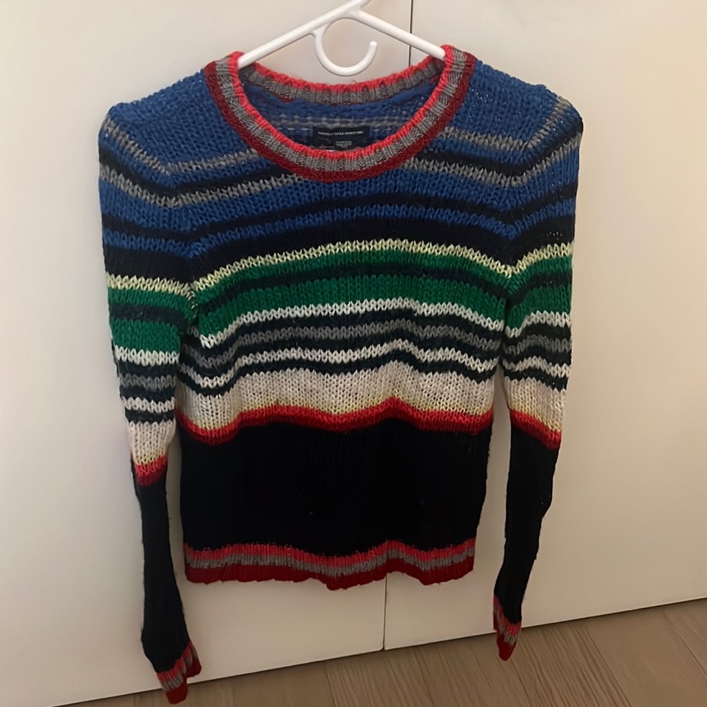 American Eagle Outfitters knit multicolor sweater